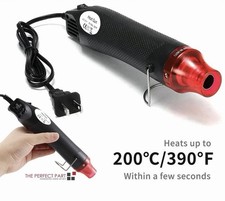 Mini Heat Gun DIY Electric Nozzles Tool Hot Air Gun Embossing Drying Paint USA