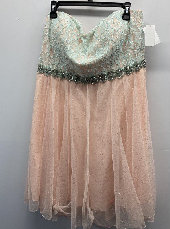 green emerald velvet dress Mint Green Cowl Neck Ruched Slit Sheath Chiffon Bridesmaid Dress main image 1