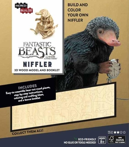 IncrediBuilds: Fantastic Beasts and Where to Find Them: Niffler 3D Wood Model - Image 5