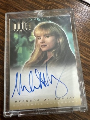 Outer Limits Sex Cyborgs & Science Fiction Autograph. Card A12 Rebecca De Mornay