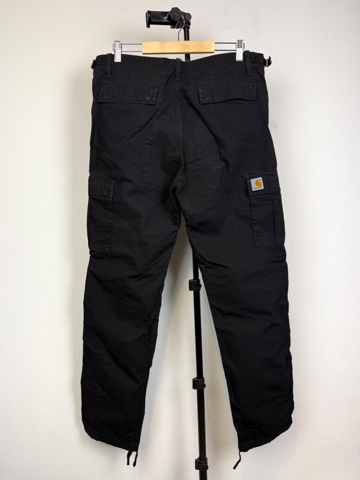 Carhartt WIP Aviation Cargo Pants - Black, 32X34, Multiple Pockets