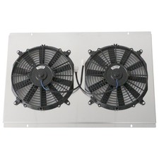 New Aluminum Shroud Fans for Chevy Silverado Radiator 2334