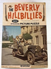 1963 Jaymar The Beverly Hillbillies TV Series Jigsaw Puzzle 1921 RATTLETRAP USA