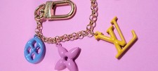 Louis Vuitton Charm Key Ring Chain for Bag, Wallet, Purse