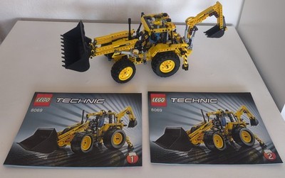 LEGO Technic 8069 Baggerlader komplett mit Anleitung 