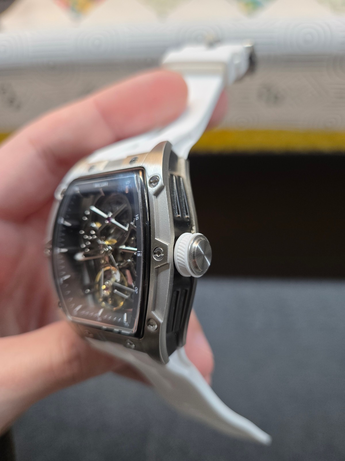 Megir Skeleton Face | Mechanical Automatic, Sapph… - image 4