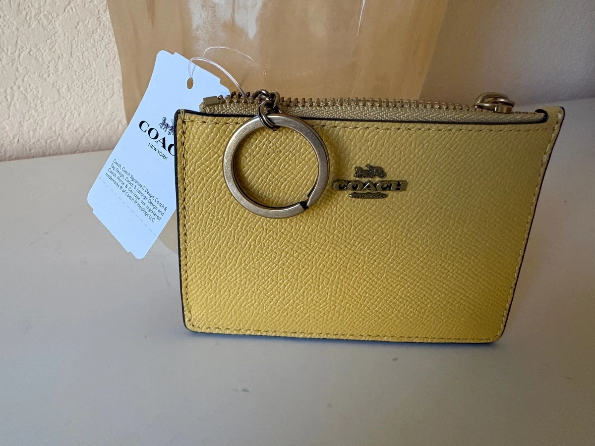 Coach Yellow Folding Wallets for Women for sale | eBay