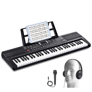 61 Clé numérique clé Piano électrique Portable 200 Tonalités 200 Rythmes