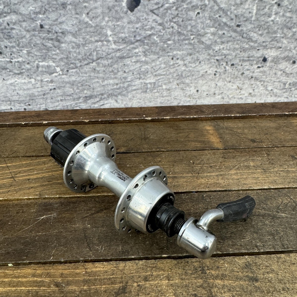 美品 シマノ SHIMANO デオーレXT DEORE XT ハブ 前後セット HB-M730 FH 