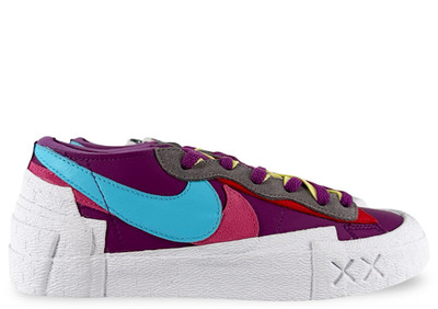 Size 8M/9.5W - Nike Blazer Low sacai KAWS Purple Dusk DM7901-500 