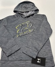 Under Armour Boys Gray Hoodie Little Boys Size 7 Brand New   