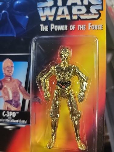 Kenner Star Wars The Power Of The Force C-3PO Action Figure - Picture 2 of 4