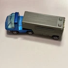 Vintage Hot Wheels 1969 Heavyweights Moving Van Blue Cab Gray Trailer White Int