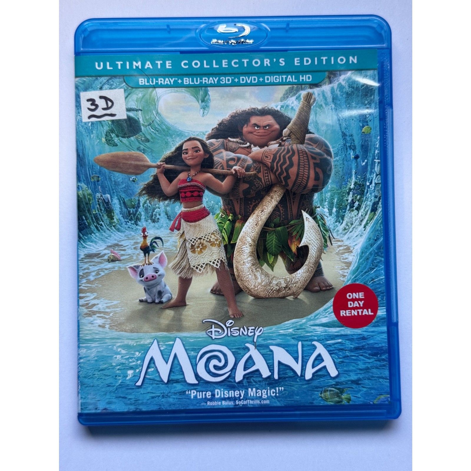 Moana Blu-Ray (3D Disc Only)