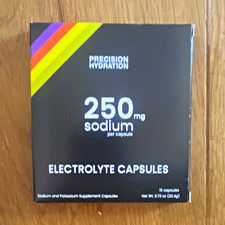 Precision Hydration PH250 Electrolyte Capsules 250mg Sodium, Vegan, 15 Pack