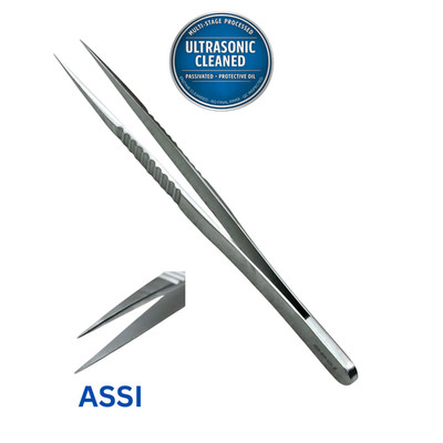 ASSI ST-JFL-3 Micro Forceps, Tying Platform, STR, 5.25'' - Ultrasonic Cleaned