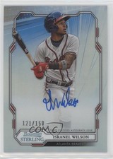 2019 Bowman Sterling Prospect Refractor 121/150 Isranel Wilson #BSPA-IW Auto 2ct