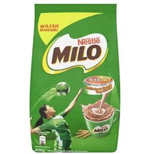 NESTLE MILO ACTIV-Go Chocolate Malt Powder Drink 400g Free Shipping