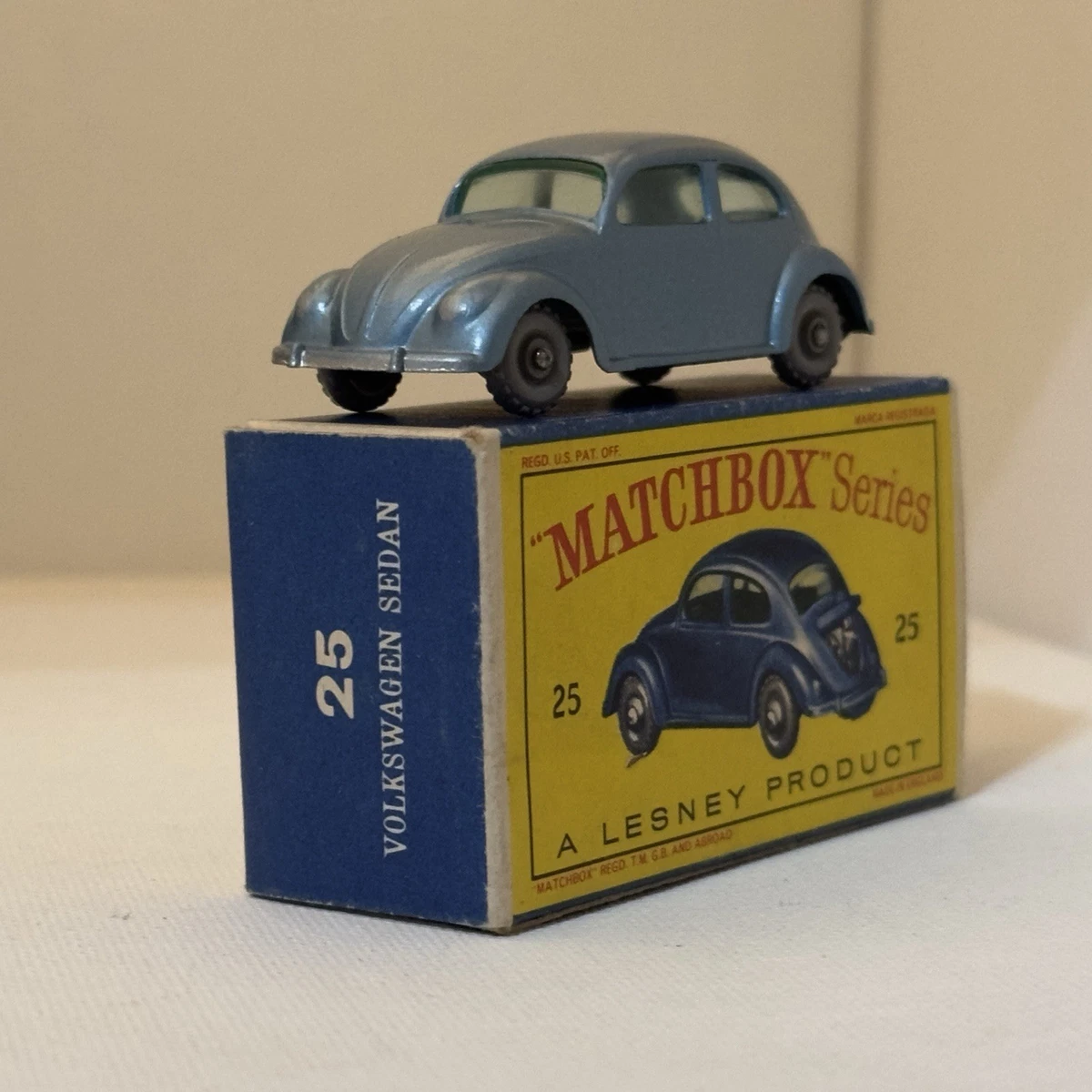 Matchbox Volkswagen 1960 Year of Manufacture Vintage Manufacture