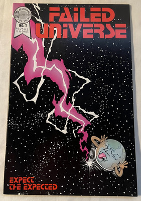 Failed Universe #1 Blackthorne Publishing 1986 one-shot VF+