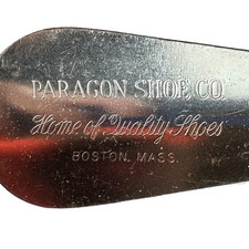 Paragon Shoe Co Home of Quality Shoes Boston MA Advertising Shoe Horn
