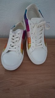 KURT GEIGER LONDON Damen Sneaker Gr.38 weiß/bunt