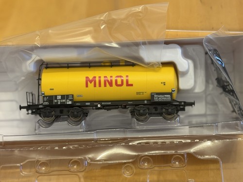 BRAWA 48942 Spur H0 Kesselwagen ZZr DR, III, Minol DC | Condition: Neu