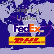 Shipping Upgrade Fedex or DHL With Tracking Number