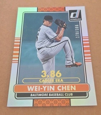 2015 Donruss Wei-Yin Chen 178/386