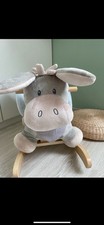 Schaukeltier Nattou Esel Baby Schaukelpferd Polyester 60x39x50 cm