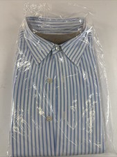 Ralph Lauren Men Button Dress Shirt Size Large Classic Fit 100 Cotton