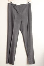 Hugo Boss Women's Wool Blend Dress Pants Size 8 dark Gray charcoal Pantolon