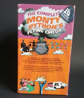 The Complete Monty Python's Flying Circus 16 DVD Set | eBay