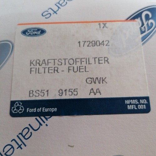 1729042 Filtre à Carburant Original Ford Ka MK2 2008→1.3 Multijet TDCI Fiat OE - Photo 4 sur 4