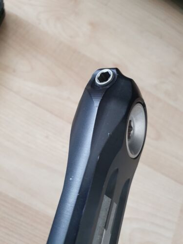 Catena bracci pedivella rotore 3D24 140mm asse 24mm compatibile shimano 165 power2max - Foto 11 di 13