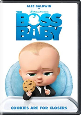 Boss Baby DVD Alec Baldwin (No Ditial)