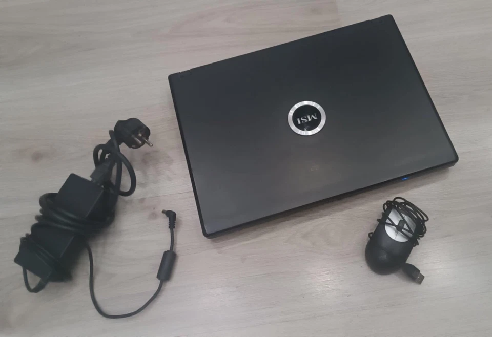 MSI Megabook 10342 ( MS-10342), Laptop, 2009, Working, mouse included, Windows 7 - Image 2 of 4