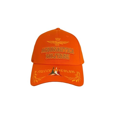 Cappello Uomo Aeronautica Militare HA1104 Cappellino Arancione Frecce  Tricolori | eBay