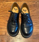 Dr. Martens 1461 Women's Smooth Black Leather Oxford Shoes Size 6 US