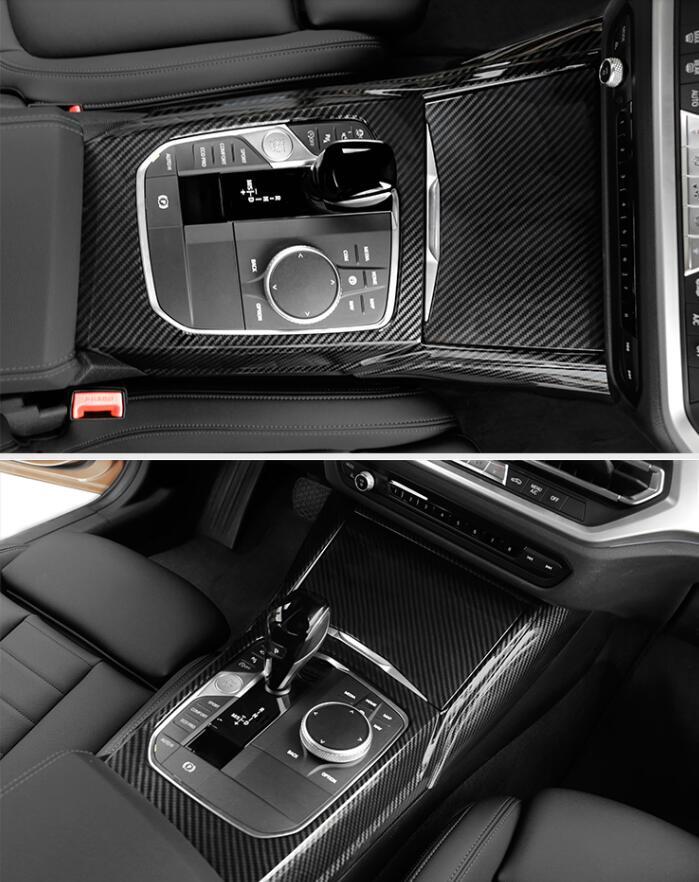 HIGH FLYING Innenraum-Dekor Für BMW 3er G20 - Kohlefaser-Optik Türverkleidungen