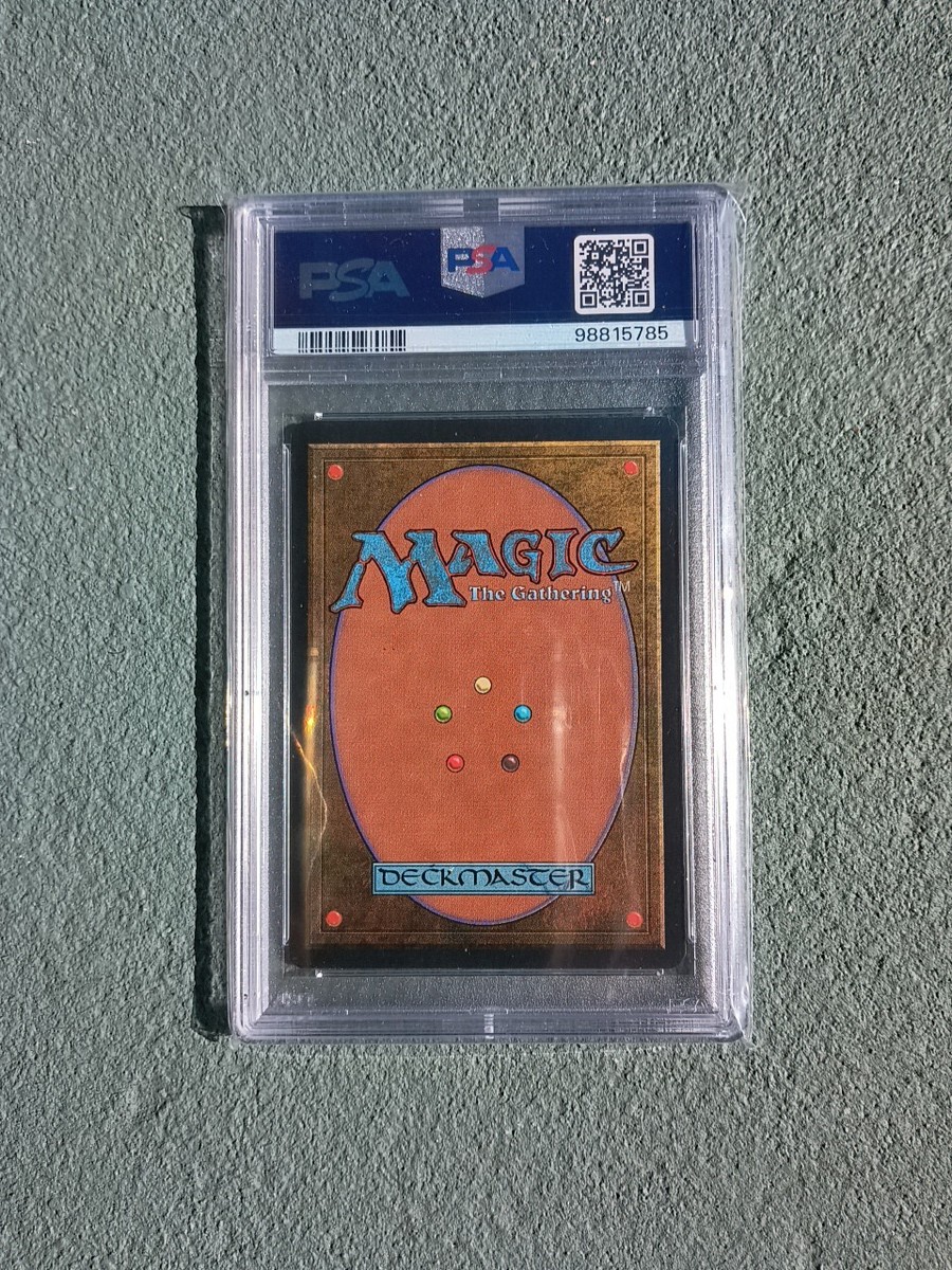 マジック：ザ・ギャザリング 1994 Underground Sea PSA 9 Magic the Gathering 1994 Revised UNDERGROUND SEA PSA 9 Mint