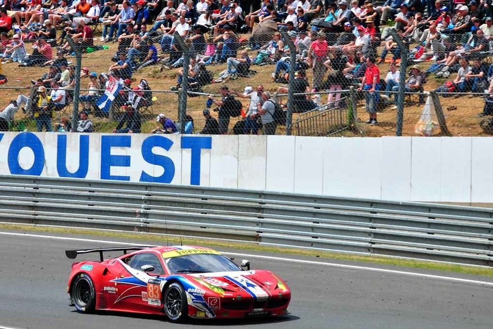 Ferrari 458 Italia No83 2016 Le Mans Race Photo Motorsport Image