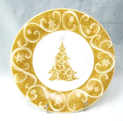 Certified International Holiday Elegant '' Baum CM Salatteller (S)