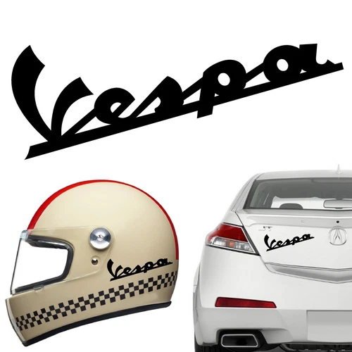 Vespa Text, Vinyl Sticker
