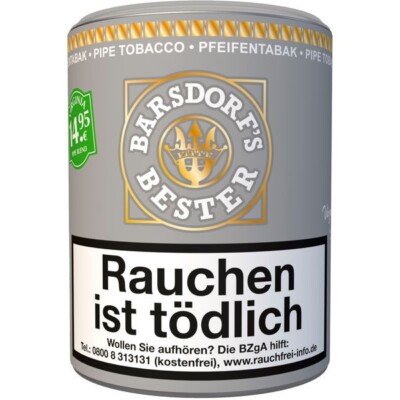 Barsdorf's Bester Bright Virginia 6x 160g Pfeifentabak auch zum Stopfen geeignet