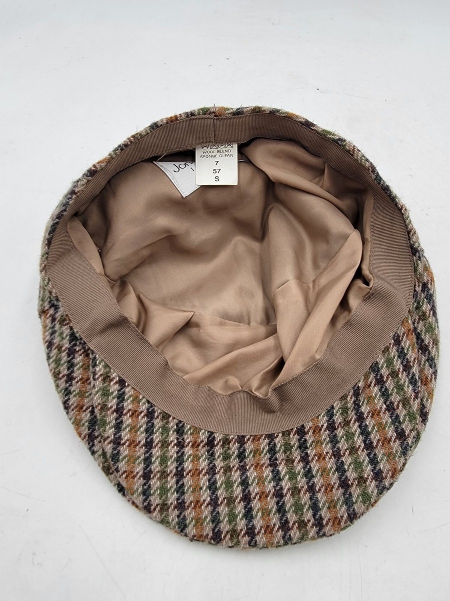 Vintage Jonathan Richard Ireland Size S Wool Newsboy Hat Cap