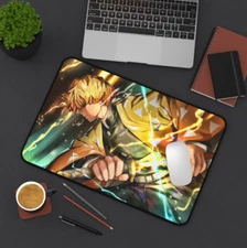 Demon Slayer Zenitsu Desk Mat