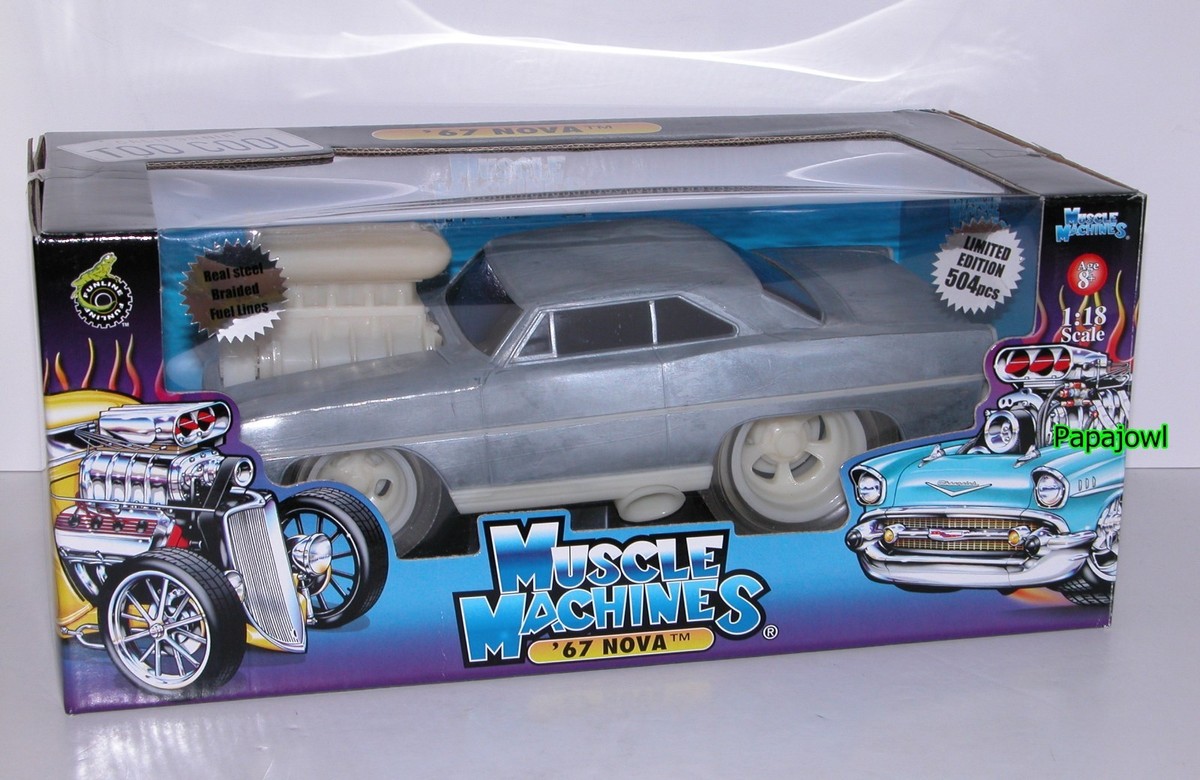 1967 Chevrolet Nova 67 Chevy Raw Bare Metal Zamac 1 of 504 Diecast