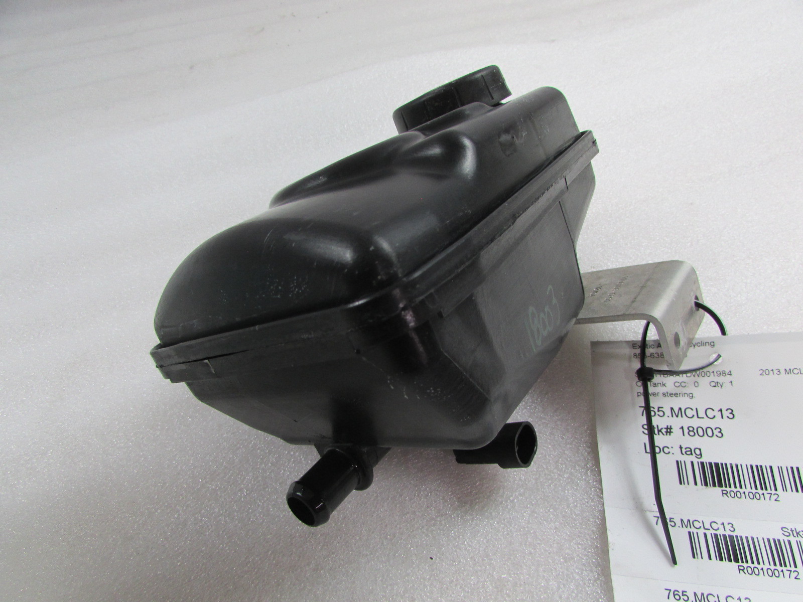 McLaren MP4-12C, Power Steering Oil Tank, Used