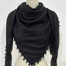 Shemagh Black Keffiyeh Arab Scarfs All Original Made In Palestine Hatta gift